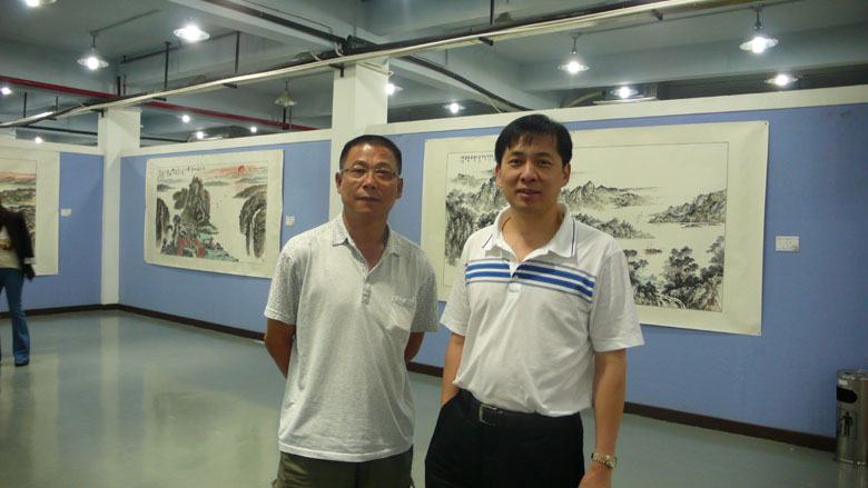 2012年7月29日，我院与山东黄河书画